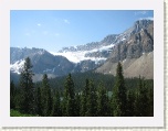 Crowfoot Glacier from Icefield Parkway * 2592 x 1944 * (1.53MB)